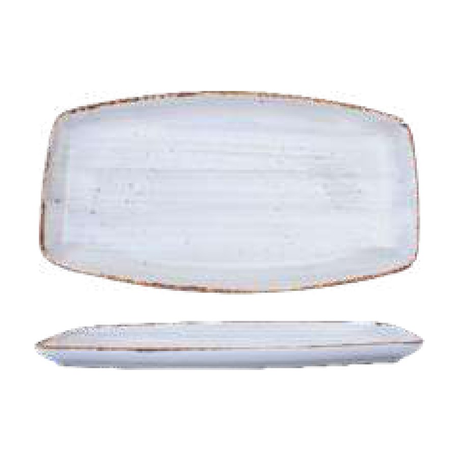Rustic Dove Rectangular Platter — 13" × 7"
