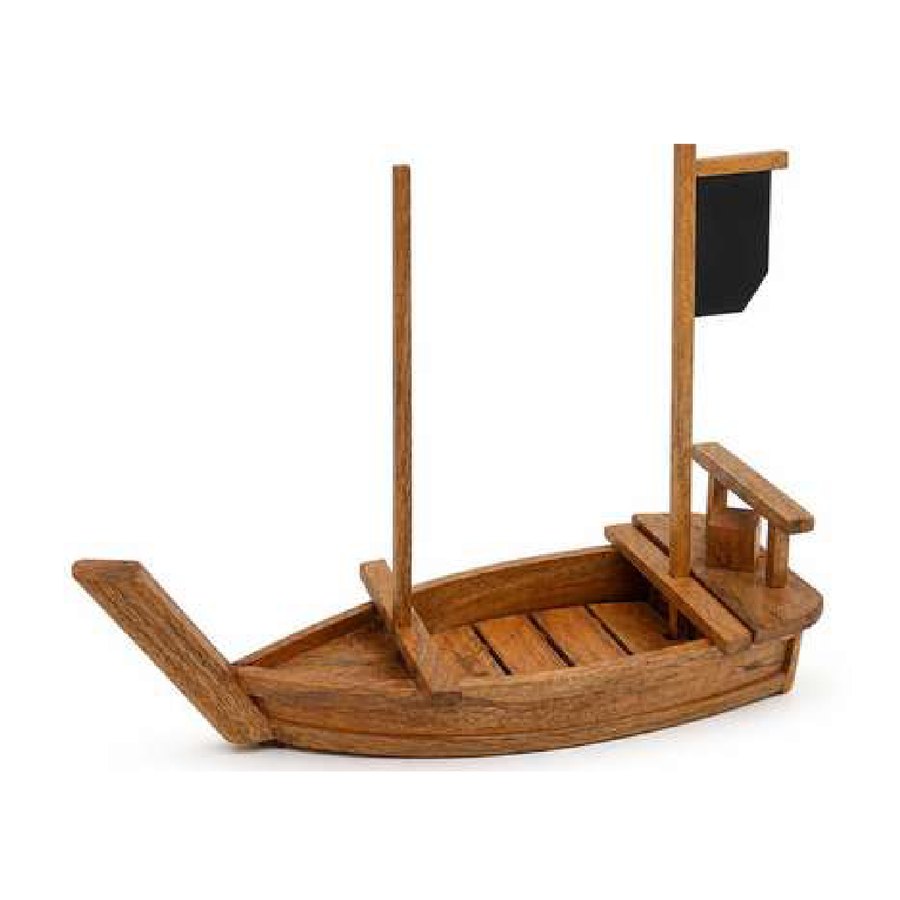 Sampan Buffet Server Boat — 19 in